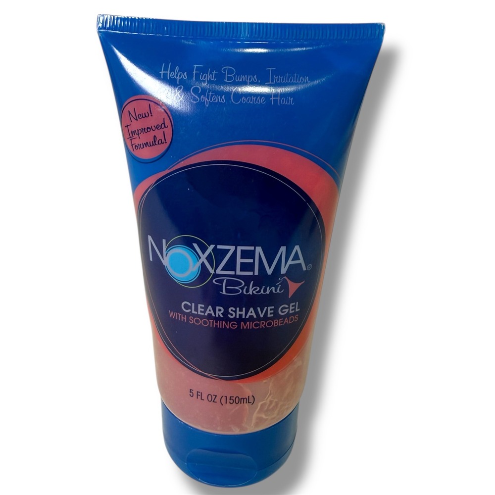 Noxzema‎ Bikini Clear Shave Gel Soothing Microbeads 5oz Anti-Bump Discontinued